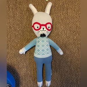 Large cuddle and kind bunny stuffed animal